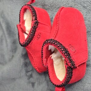 02/03 Brand New Baby Red Uggs